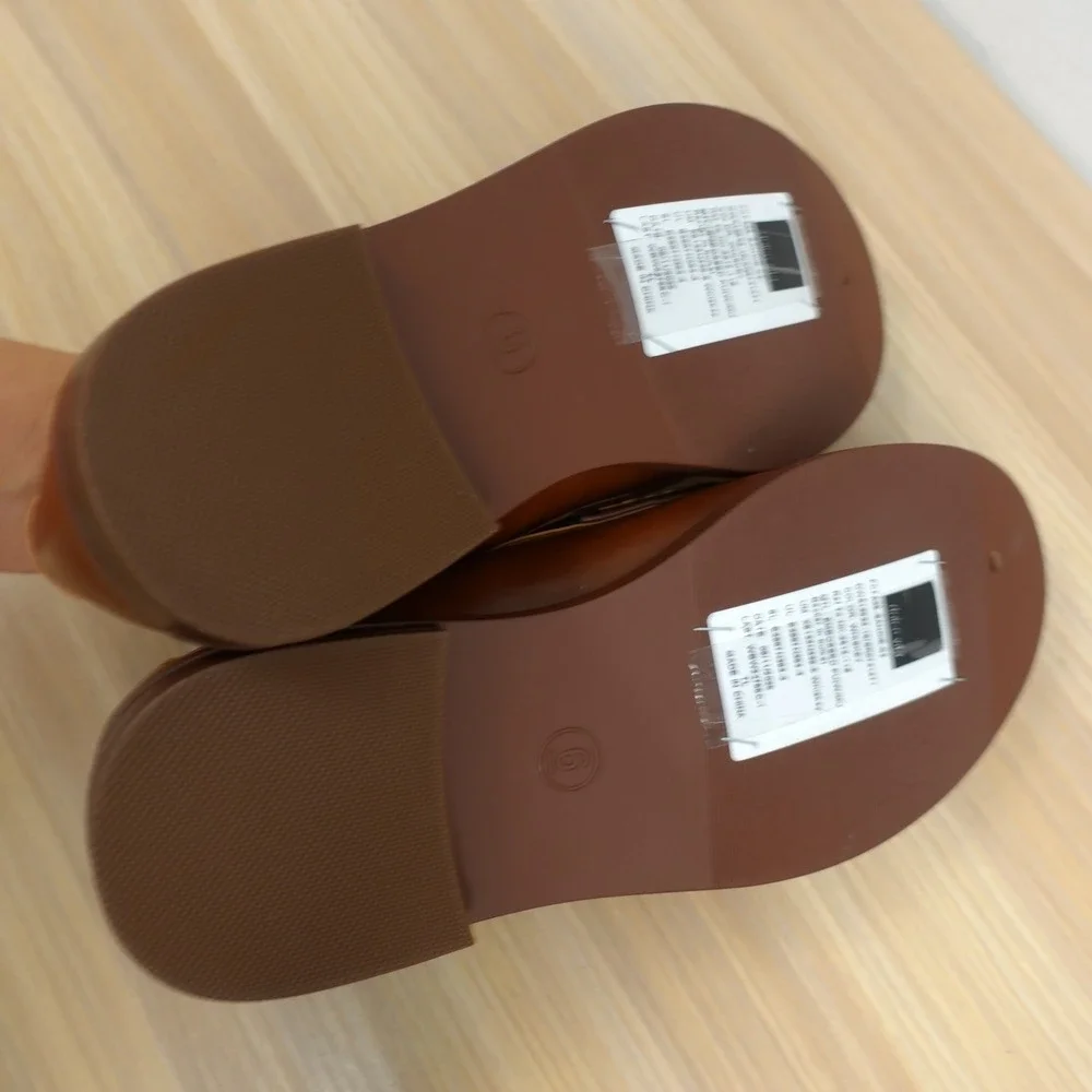 Penny Loafers Womens Shoes 6 Brown Retro Preppy Academia Whiskey DV Dolce Vita